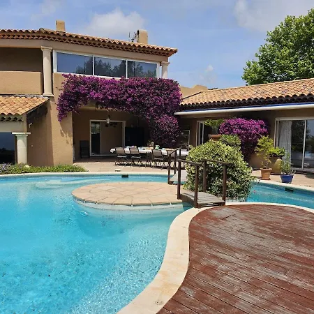 Villa Le Faré 5bedrooms&mezzanine With Swimming Pools, Tennis 15pax *